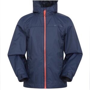 💦 Like New Waterproof/Windbreaker Unisex Mountain Warehouse Rain jacket- size 13